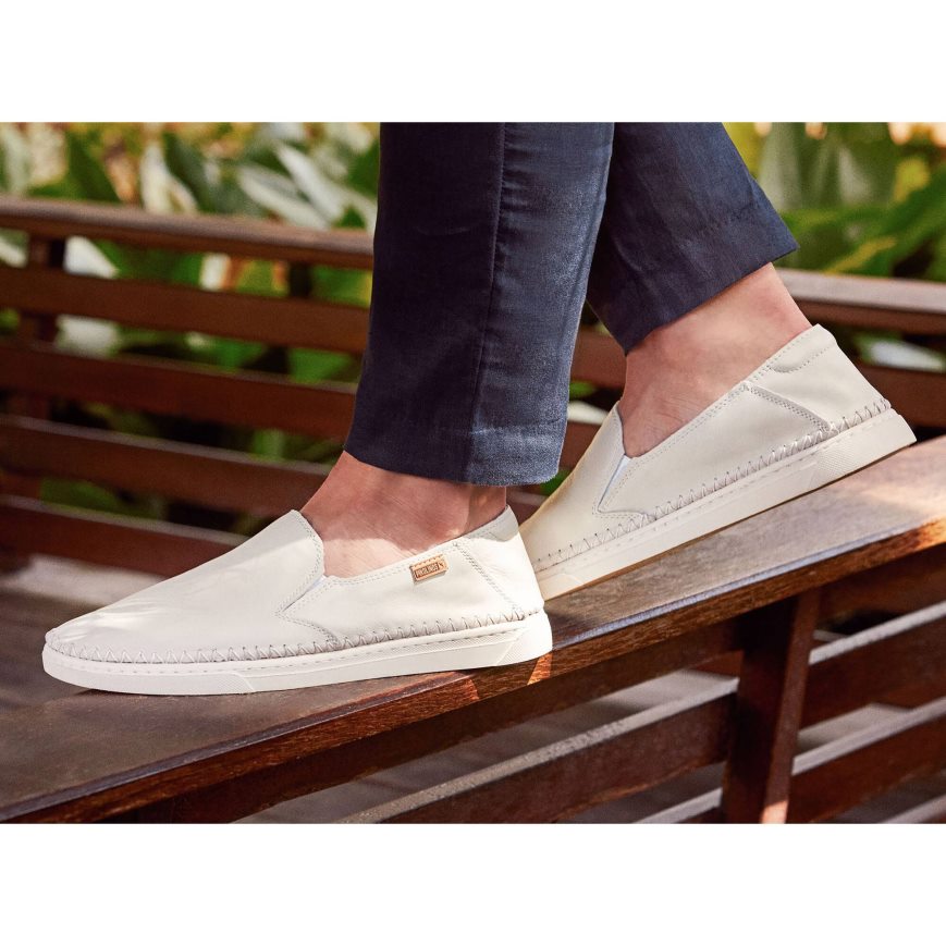 Men's Pikolinos ALICANTE Moccasins White | NZ H385710